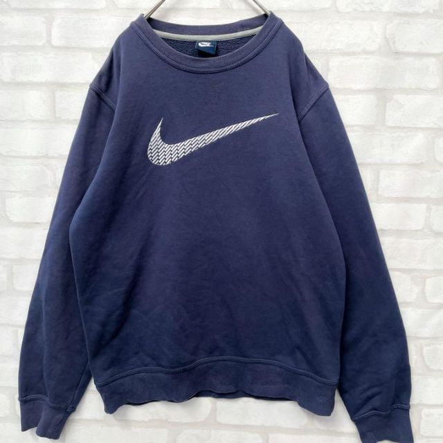 90s【NIKE】ナイキ スウッシュ 刺繍ロゴ セットアップ ジャージ M