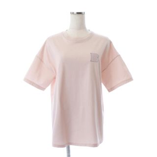 オブリ(OBLI)のobli  ロゴワッペンTシャツ/ピンク(Tシャツ(半袖/袖なし))