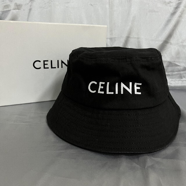 CELINE セリーヌ ギャバジンコットン/バケットハット | murals.pl