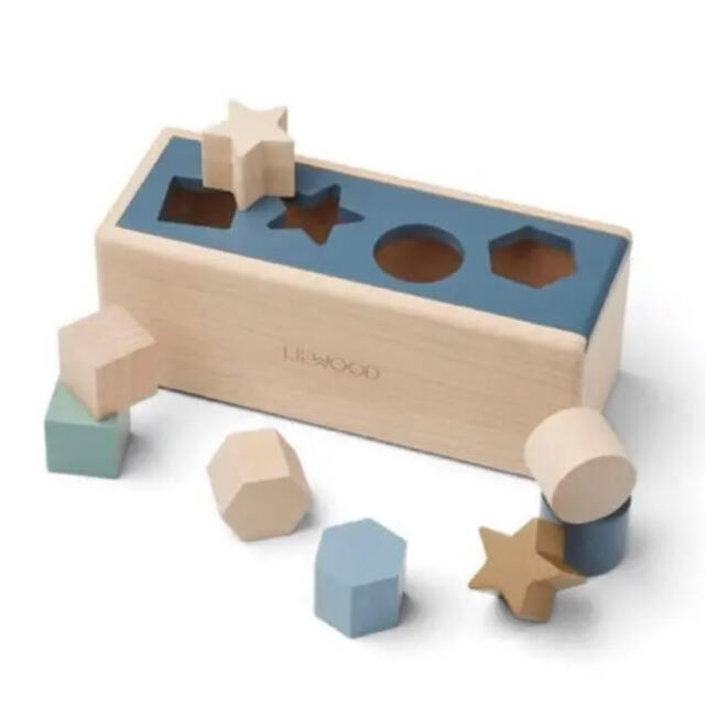 liewood 知育玩具 木製 型はめパズル