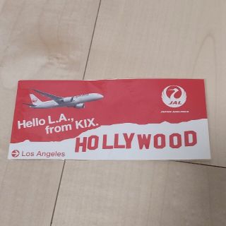 ジャル(ニホンコウクウ)(JAL(日本航空))のglayhound2014さん専用　日本航空のロサンゼルス線ステッカー(その他)