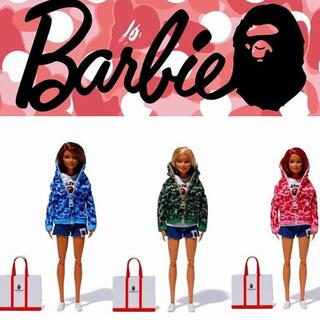 アベイシングエイプ(A BATHING APE)のBAPE x Barbie  Barbie人形　(キャラクターグッズ)