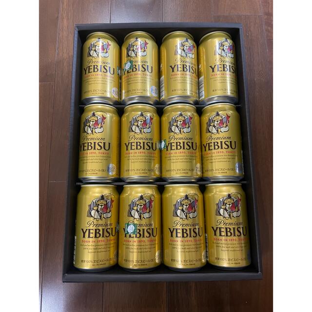 EVISU(エビス)のエビスビール12缶 食品/飲料/酒の酒(ビール)の商品写真