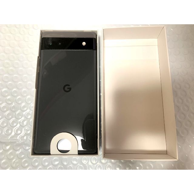 GOOGLE PIXEL 6a ブラック 128GBスマートフォン本体