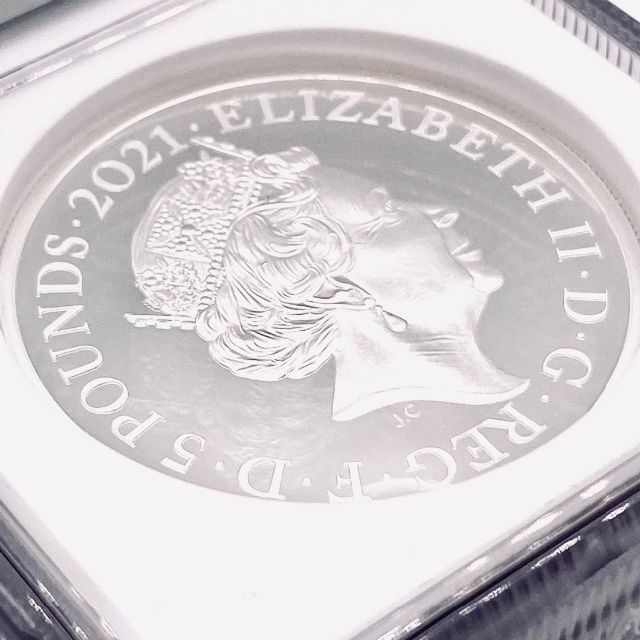 希少！ゴシッククラウン！2021 イギリス 銀貨 NGC PF70UC FDOI エンタメ/ホビーの美術品/アンティーク(貨幣)の商品写真