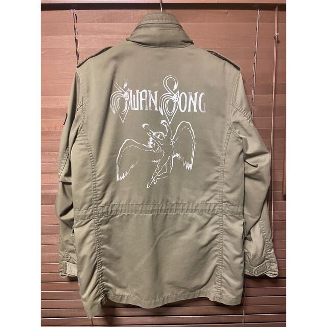 HYSTERIC GLAMOUR(ヒステリックグラマー)のヒステリックグラマー  レッドツェッペリン　コラボ　m65 メンズのジャケット/アウター(ブルゾン)の商品写真