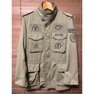 ヒステリックグラマー(HYSTERIC GLAMOUR)のヒステリックグラマー  レッドツェッペリン　コラボ　m65(ブルゾン)