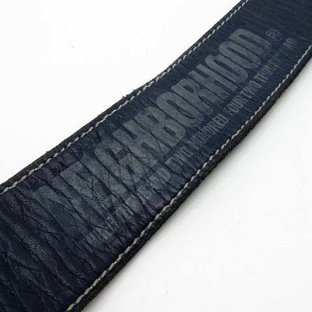 即納安い NEIGHBORHOOD - ネイバーフッド JAP工房 レザー ベルト 黒