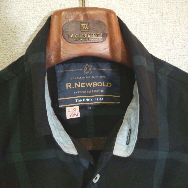 R.NEWBOLD(アールニューボールド)のR.Newbold チェックシャツ メンズのトップス(シャツ)の商品写真