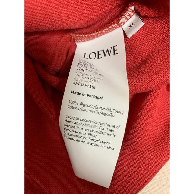 LOEWE ロエベ　ポロシャツ　アナグラム　ピンク