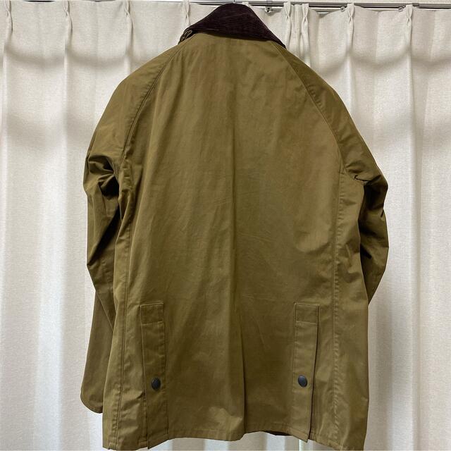 大得価大人気︸ Barbour カーキ 36 ピーチスキン ノンワックスの通販