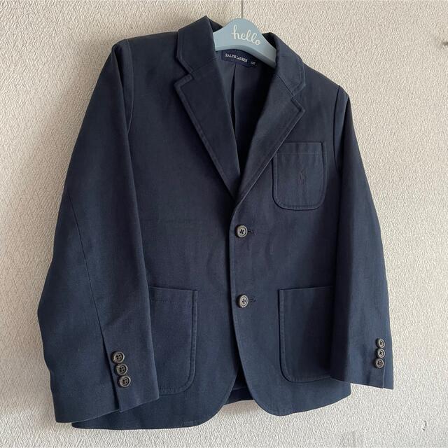 Ralph Lauren(ラルフローレン)のRALPH LAUREN☆キッズ 綿ジャケット フォ－マル ネイビー☆120 キッズ/ベビー/マタニティのキッズ服男の子用(90cm~)(ジャケット/上着)の商品写真