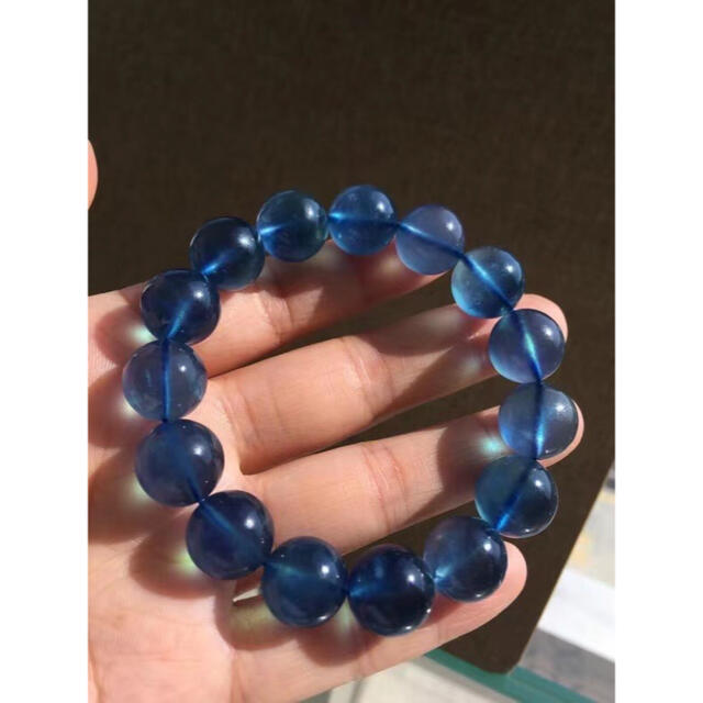 ⭐︎【天然】アクアマリン ブレスレット 14.5mm | ayvnewspaper.com