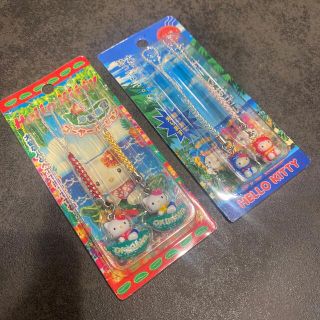 ハローキティ(ハローキティ)の【値下げ】ご当地キティ 沖縄 ストラップ(キャラクターグッズ)