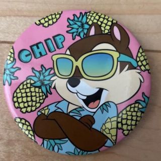 ディズニー(Disney)のチップ＆デール　Chip 缶バッジ(キャラクターグッズ)