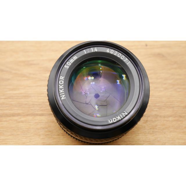 Nikon NIKKOR 50mm f1.4 Ai ニコン レンズ 分解清掃済