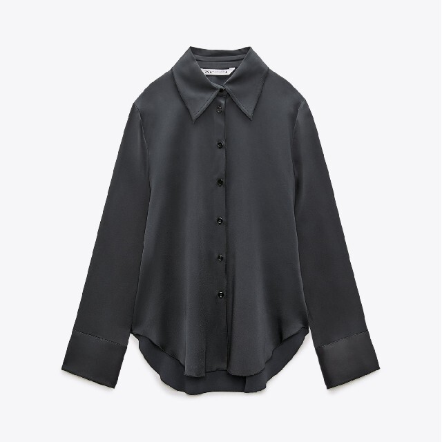 ZARA - ZARA サテンシャツ - LIMITED EDITION XSサイズの通販 by ZARA - ZARA サテンシャツ - LIMITED EDITION XSサイズの通販 by