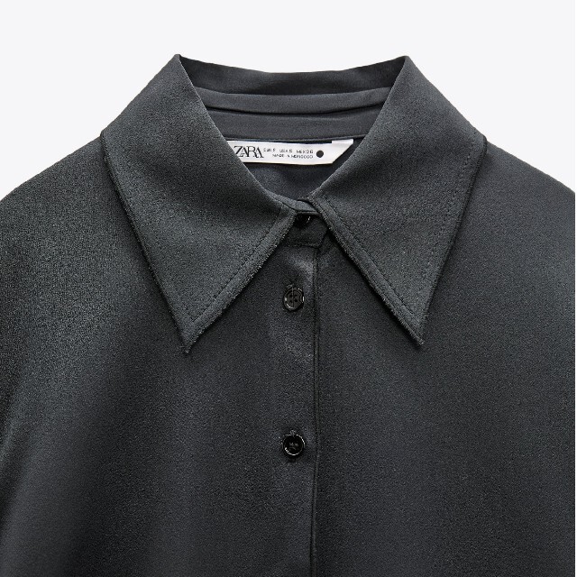 ZARA - ZARA サテンシャツ - LIMITED EDITION XSサイズの通販 by ZARA - ZARA サテンシャツ - LIMITED EDITION XSサイズの通販 by
