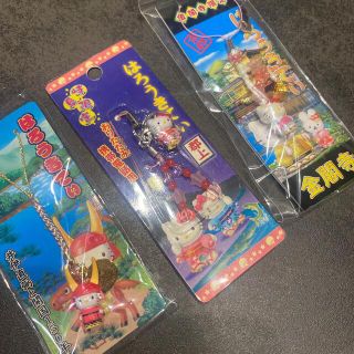 ハローキティ(ハローキティ)の【値下げ】ご当地キティ ストラップ 京都 岐阜 滋賀(キャラクターグッズ)