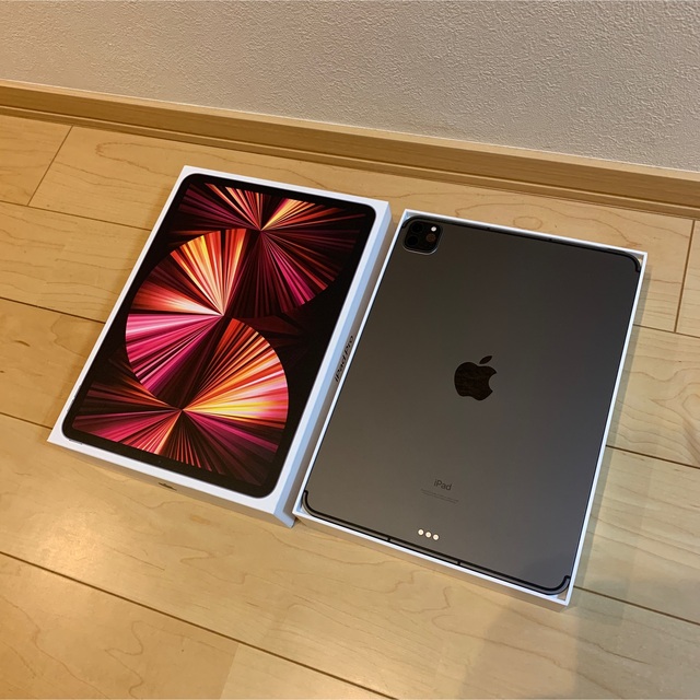 ラウンド Apple - iPad Pro 11 第3世代 M1チップ 128GB SIMフリー 美品