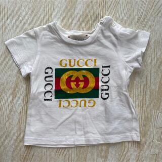 早い者勝ち！Gucci ベビー グッチ ロゴ Tシャツ 0-3ヶ月