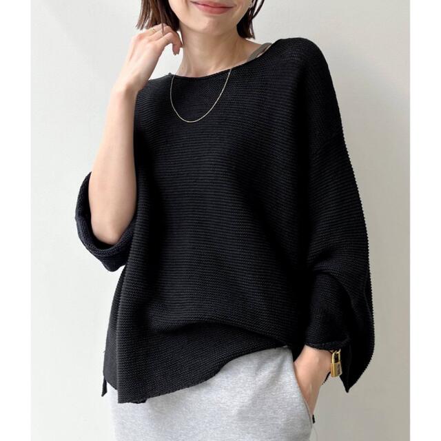 ニット/セーターL'Appartement Linen Boat neck Knit