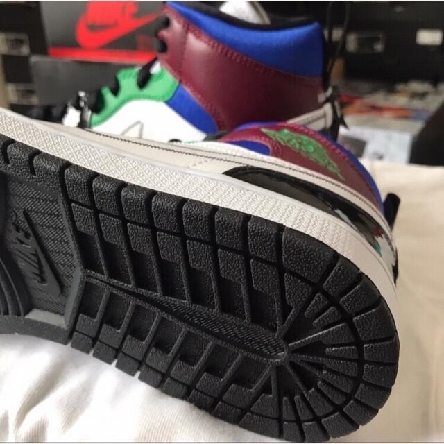 ラスト1点‼️NIKE AIR JORDAN 1 ✨マルチカラー✨23.5cm 【☆安心の