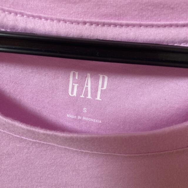 GAP(ギャップ)のGAP 薄ピンク sサイズ タグ付き レディースのトップス(Tシャツ(半袖/袖なし))の商品写真