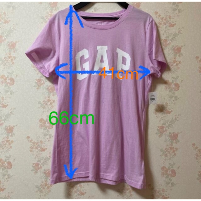 GAP(ギャップ)のGAP 薄ピンク sサイズ タグ付き レディースのトップス(Tシャツ(半袖/袖なし))の商品写真