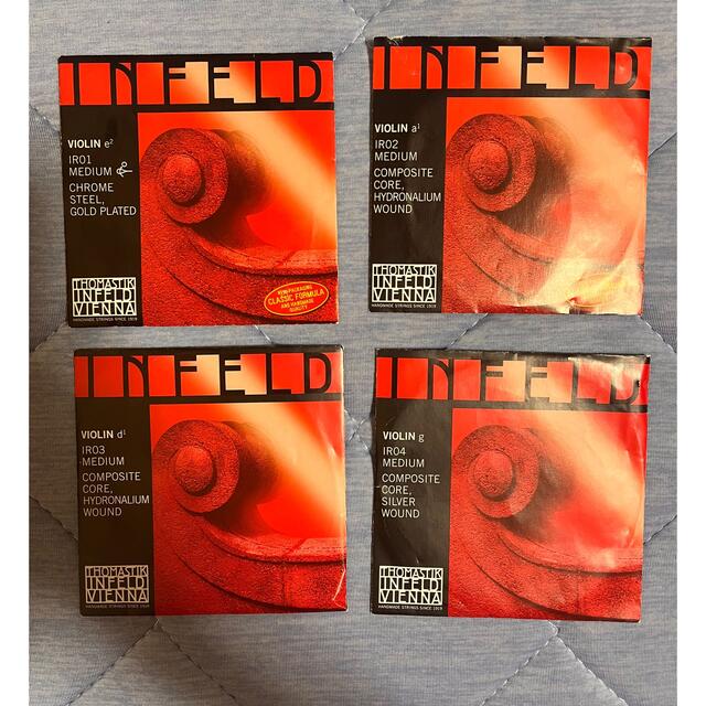 ヴァイオリン弦　4/4 INFELD RED インフェルド　レッドEADG 楽器の弦楽器(ヴァイオリン)の商品写真