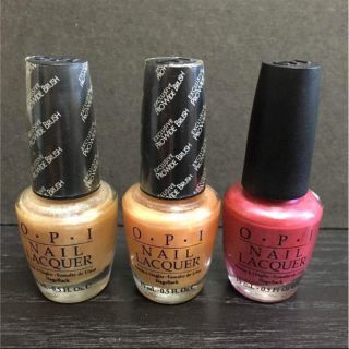 オーピーアイ(OPI)のOPIネイル 3本セット(マニキュア)