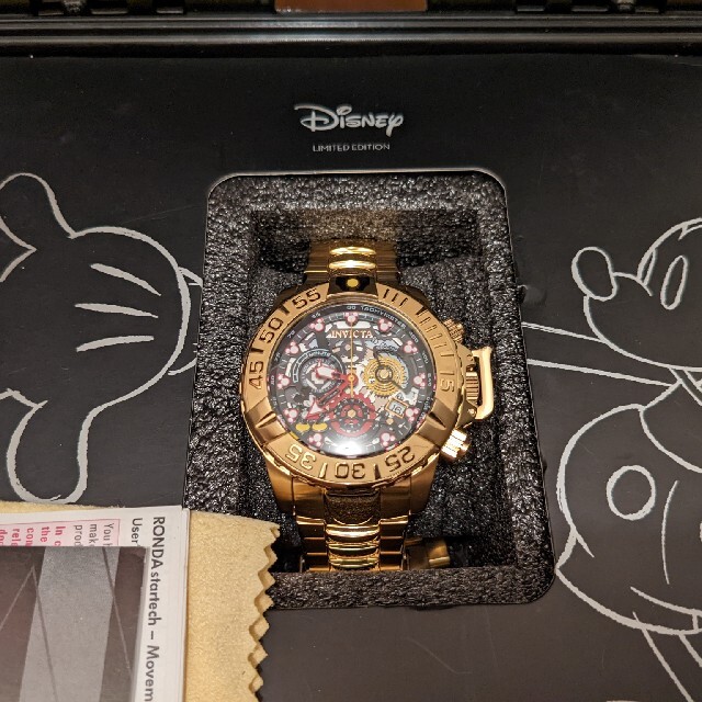 インビクタ3000個限定 ミッキーマウス腕時計-