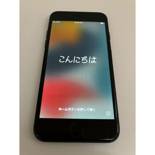 アイフォーン(iPhone)のiPhone7 32GB ブラック 白ロム最大容量86%(スマートフォン本体)