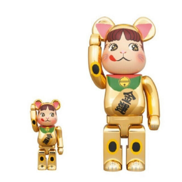 BE@RBRICK - BE@RBRICK 招き猫 ペコちゃん 100% & 400%の通販 by
