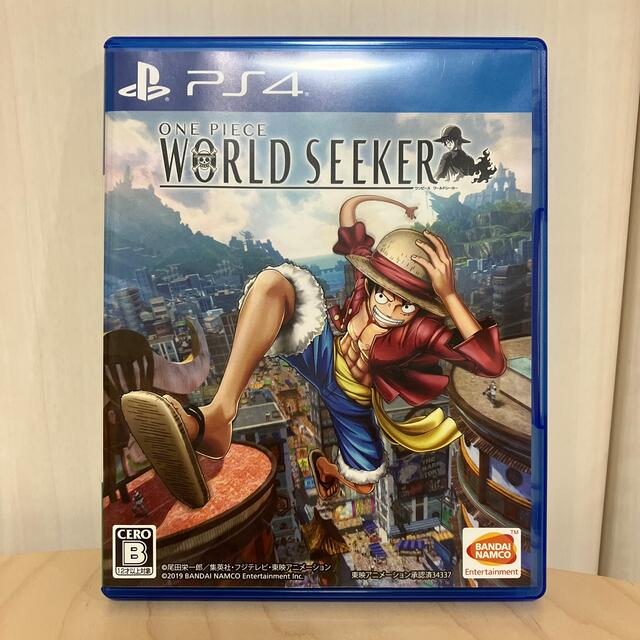 BANDAI(バンダイ)のONE PIECE WORLD SEEKER PS4 エンタメ/ホビーのゲームソフト/ゲーム機本体(家庭用ゲームソフト)の商品写真