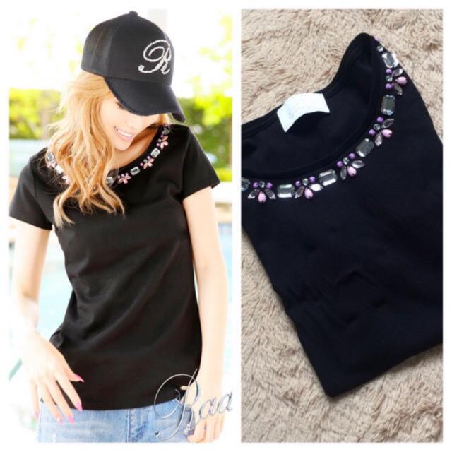 46%割引 買い誠実 Rady - Rady♡フラワービジューTシャツB 通販 T