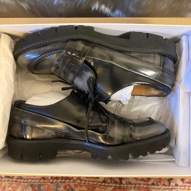 Mason Martin Margiela leather shoes