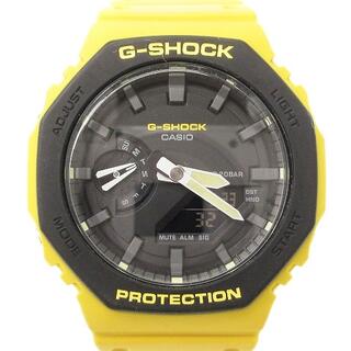 Gショック(G-SHOCK) メンズ腕時計(アナログ)（イエロー/黄色系）の通販