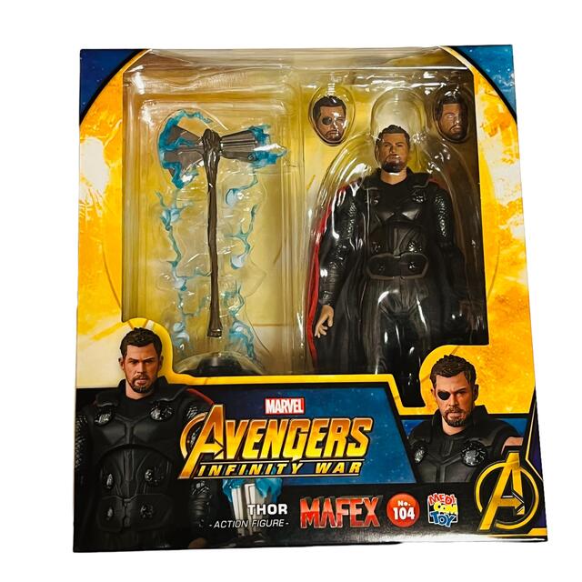 マフェックス No.104 MAFEX THOR 『AVENGERS INFI… | proerdbrasil.com.br