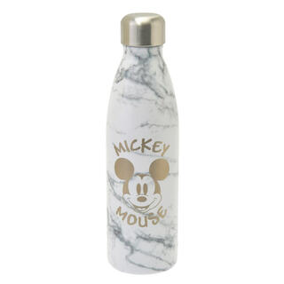 ミッキーマウス(ミッキーマウス)のDisneyディズニーミッキーステンレスボトルマーブルタンブラー大理石柄白水筒(タンブラー)