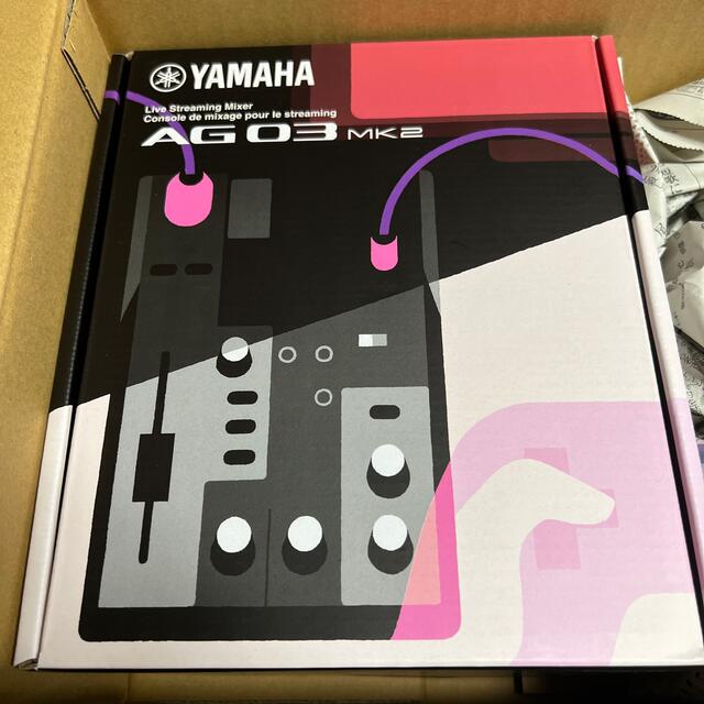 [新品未使用品 ] YAMAHA ag03 mk2 ブラック BLACK