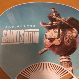 新品 Saints Row セインツロウ うちわ(うちわ)