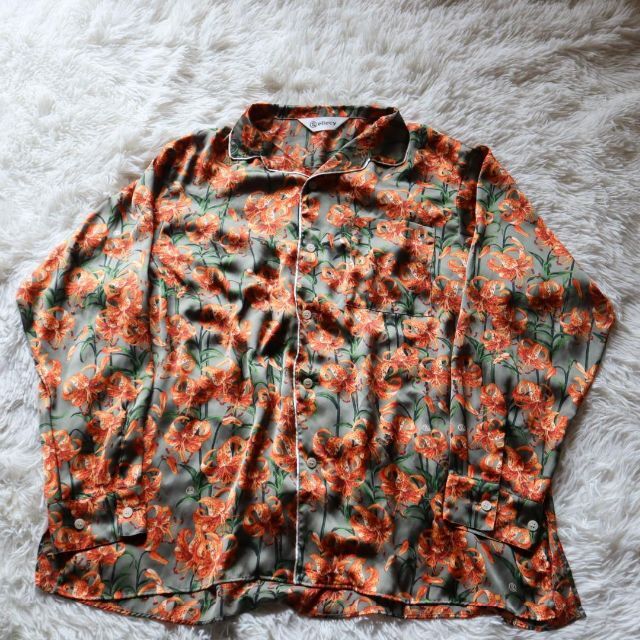 ellecy - &ellecy アンドエルシー 長袖シャツ オープンカラー ellecy - &ellecy アンドエルシー 長袖シャツ オープンカラー