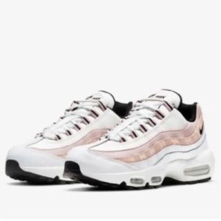 ナイキ(NIKE)の【NIKE】W AIR MAX 95 ピンク ホワイト 24cm(スニーカー)