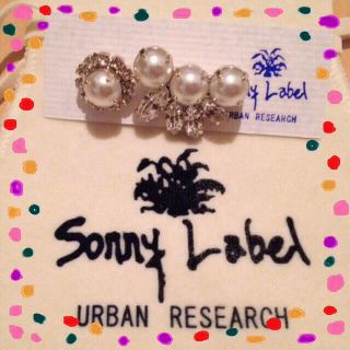 アーバンリサーチ(URBAN RESEARCH)のアシンメトリーパールピアス♥︎(ピアス)