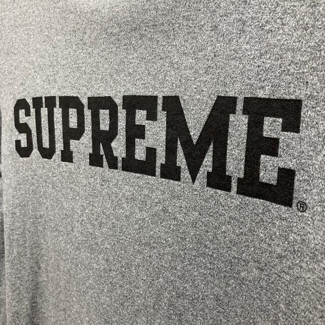 Supreme(シュプリーム)のsupreme シュプリーム カレッジロゴ M グレー Tシャツ メンズのトップス(Tシャツ/カットソー(半袖/袖なし))の商品写真