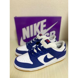 ナイキ(NIKE)の送料込み NIKE SB Dunk Low ダンクロー ドジャース(スニーカー)