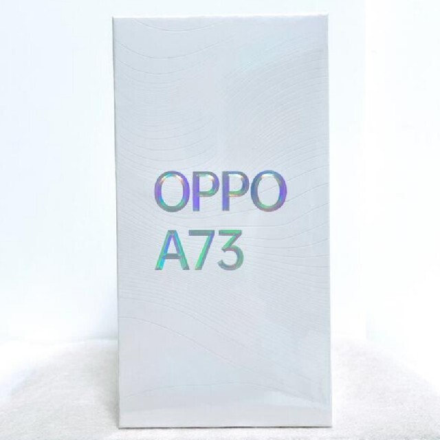 OPPO(オッポ)のoppo A73 【新品】【ネービーブルー】 スマホ/家電/カメラのスマートフォン/携帯電話(スマートフォン本体)の商品写真