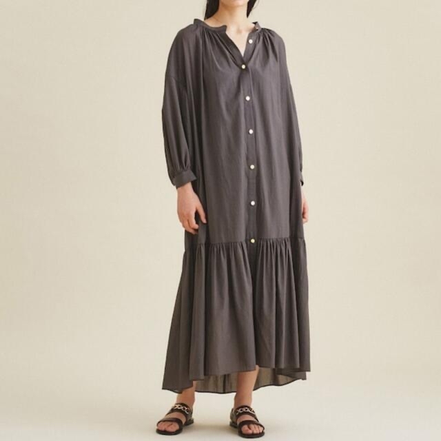 グレースコンチネンタル ライトタフタシャツワンピース 新しいエルメス