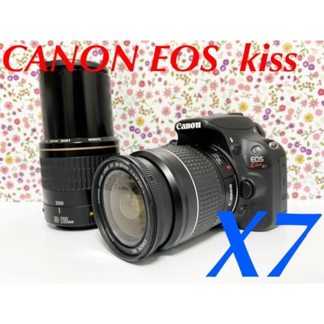 ✾極美品✾CANON EOS Kiss X7✾遠くが撮れる✾-fizikalcentar.rs